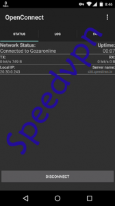 راهنمای اتصال به برنامه Openconnect در آندروید 8 and-shadow8