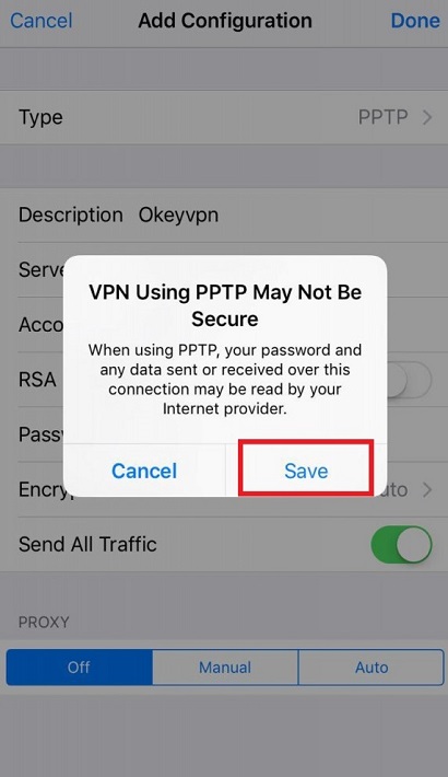 راهنمای اتصال به سرویس VPN در سیستم IOS 4 ios-pptp4