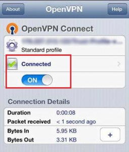 راهنمای اتصال به سرویس openvpn در آیفون و آیپد 6 openvpn6