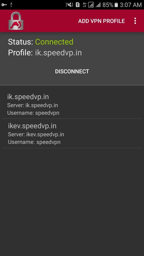 راهنمای اتصال به سرویس IKEV2 در آندروید 4 strongSwan4